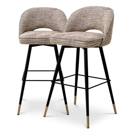 Eichholtz Dining Bar Stool Cliff set of 2 House of Isabella UK