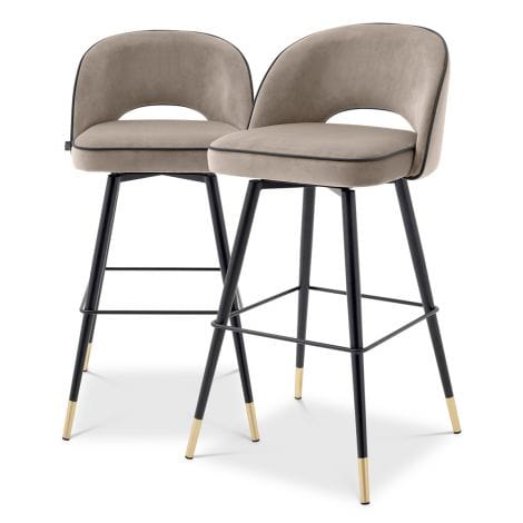 Eichholtz Dining Bar Stool Cliff set of 2 House of Isabella UK