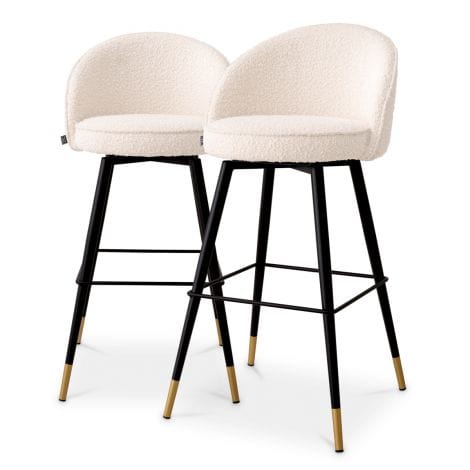 Eichholtz Dining Bar Stool Cooper set of 2 House of Isabella UK