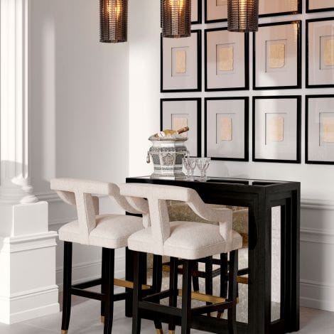 Eichholtz Dining Bar Stool Roumier House of Isabella UK