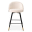 Eichholtz Dining Boucle Cream Counter Stool Cooper set of 2 House of Isabella UK