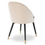 Eichholtz Dining Boucle Cream Dining Chair Cooper set of 2 House of Isabella UK
