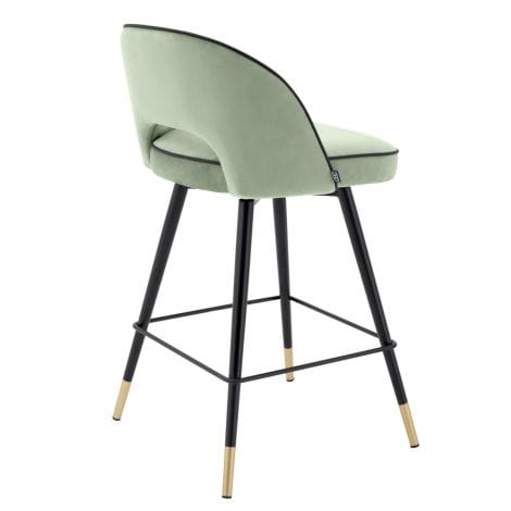 Eichholtz Dining Counter Stool Cliff set of 2 Green House of Isabella UK