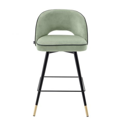 Eichholtz Dining Counter Stool Cliff set of 2 Green House of Isabella UK