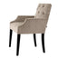 Eichholtz Dining Dining Chair Atena with arm Greige House of Isabella UK