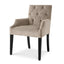 Eichholtz Dining Dining Chair Atena with arm Greige House of Isabella UK