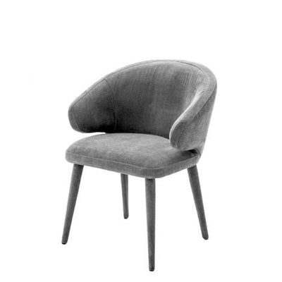 Eichholtz Dining Dining Chair Cardinale Clarck grey | upholstered legs House of Isabella UK