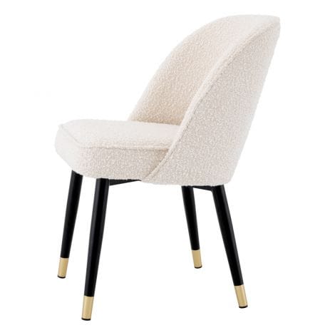 Eichholtz Dining Dining Chair Cliff set of 2 Bouclé cream House of Isabella UK