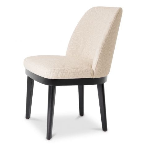 Eichholtz Dining Dining Chair Costa Pausa natural | black legs House of Isabella UK