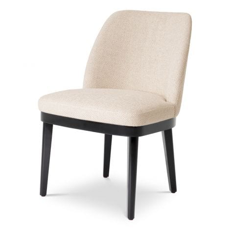 Eichholtz Dining Dining Chair Costa Pausa natural | black legs House of Isabella UK