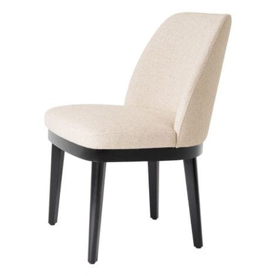 Eichholtz Dining Dining Chair Costa Pausa natural | black legs House of Isabella UK