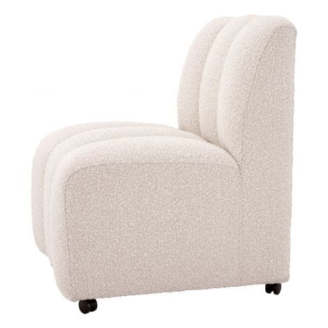 Eichholtz Dining Dining Chair Kelly BouclÃ© cream House of Isabella UK