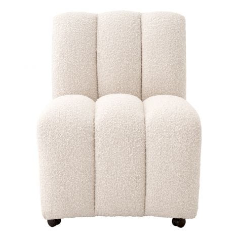 Eichholtz Dining Dining Chair Kelly BouclÃ© cream House of Isabella UK