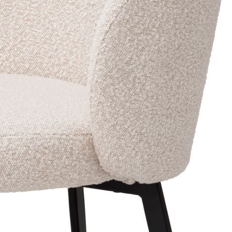 Eichholtz Dining Dining Chair Lloyd set of 2 Bouclé cream House of Isabella UK