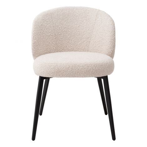 Eichholtz Dining Dining Chair Lloyd set of 2 Bouclé cream House of Isabella UK