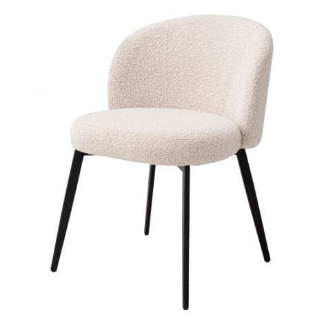 Eichholtz Dining Dining Chair Lloyd set of 2 Bouclé cream House of Isabella UK