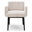 Eichholtz Dining Dining Chair Locarno Sisley beige | black finish legs House of Isabella UK
