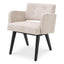Eichholtz Dining Dining Chair Locarno Sisley beige | black finish legs House of Isabella UK