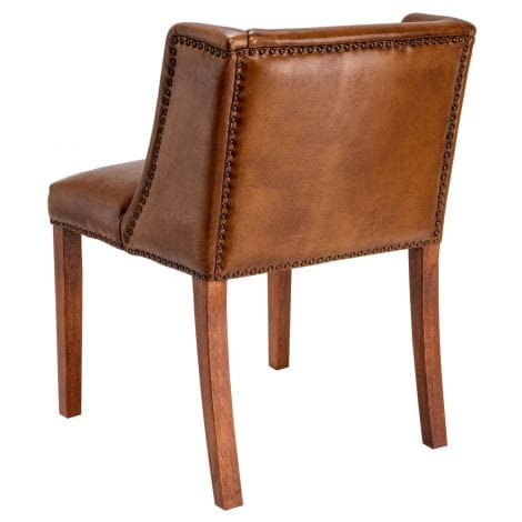 Eichholtz Dining Dining Chair St. James - Tobacco Leather House of Isabella UK