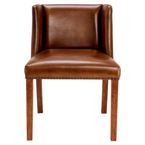 Eichholtz Dining Dining Chair St. James - Tobacco Leather House of Isabella UK