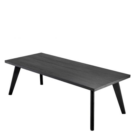 Eichholtz Dining Dining Table Biot 240 cm Black Oak House of Isabella UK