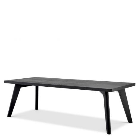 Eichholtz Dining Dining Table Biot 240 cm Black Oak House of Isabella UK