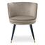 Eichholtz Dining Greige Velvet Dining Chair Grenada House of Isabella UK