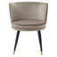Eichholtz Dining Greige Velvet Dining Chair Grenada House of Isabella UK