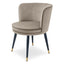 Eichholtz Dining Greige Velvet Dining Chair Grenada House of Isabella UK