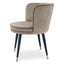 Eichholtz Dining Greige Velvet Dining Chair Grenada House of Isabella UK