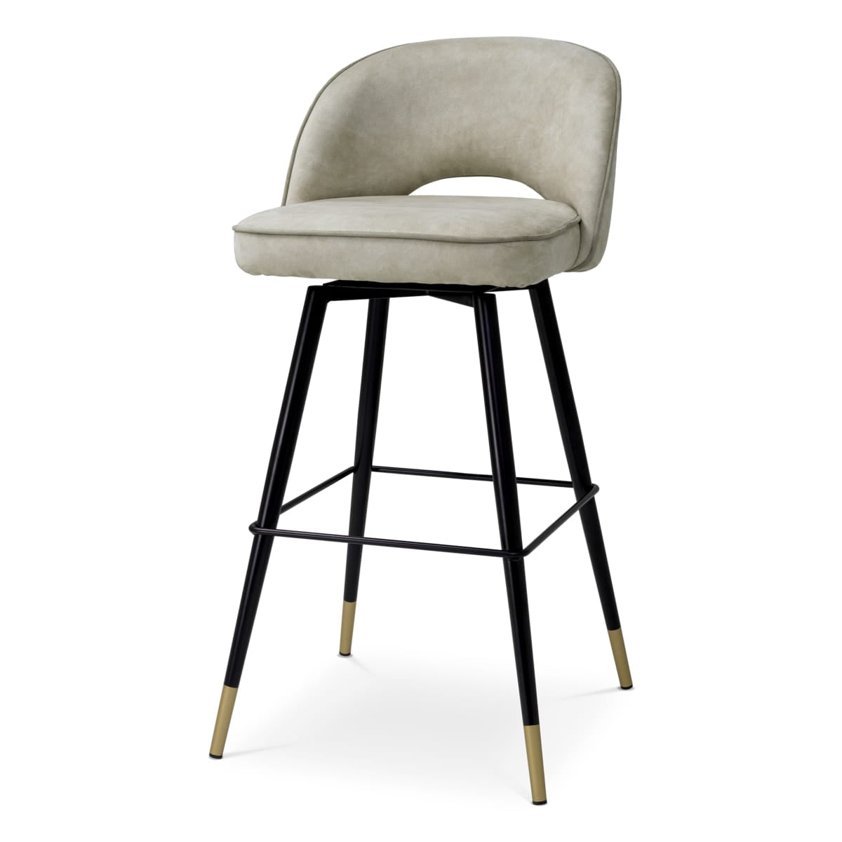 Eichholtz Dining Mayer Silver Bar Stool Cliff set of 2 House of Isabella UK