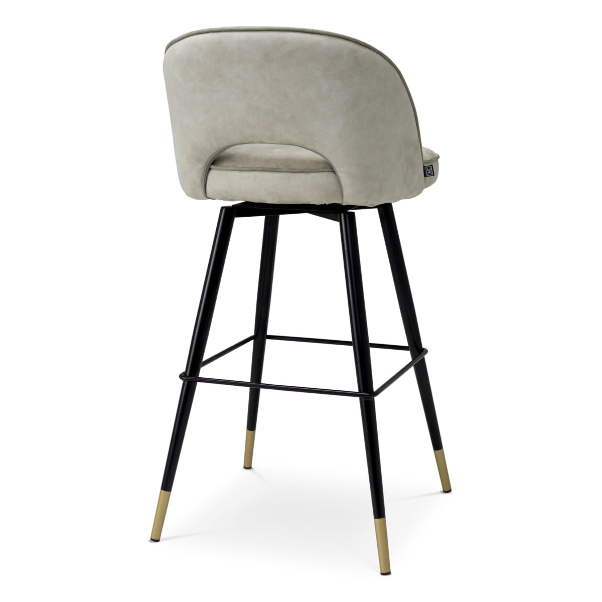 Eichholtz Dining Mayer Silver Bar Stool Cliff set of 2 House of Isabella UK