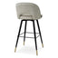 Eichholtz Dining Mayer Silver Bar Stool Cliff set of 2 House of Isabella UK