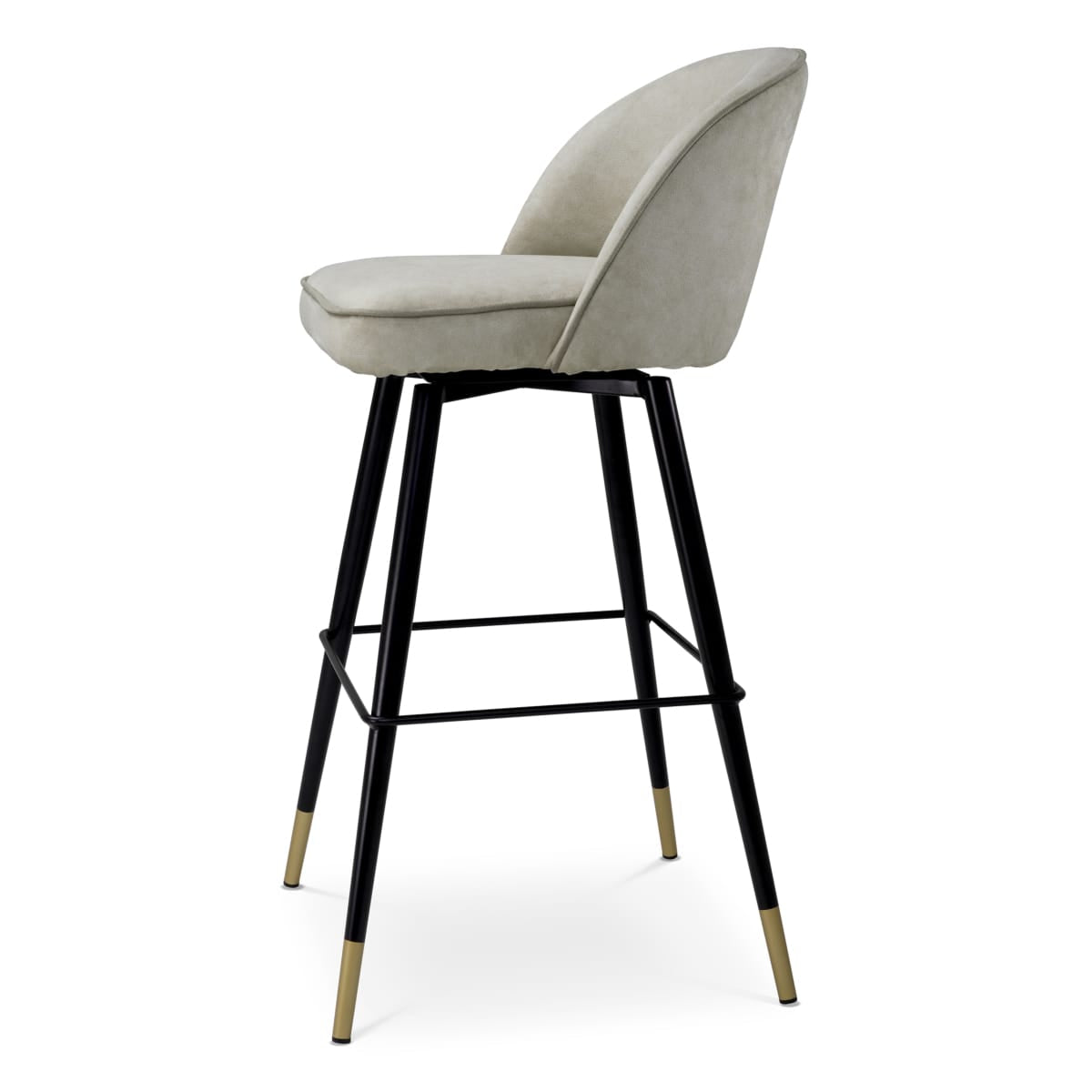 Eichholtz Dining Mayer Silver Bar Stool Cliff set of 2 House of Isabella UK