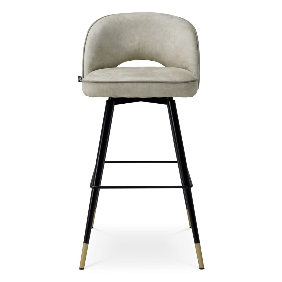 Eichholtz Dining Mayer Silver Bar Stool Cliff set of 2 House of Isabella UK