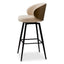 Eichholtz Dining Sabino Beige Bar Stool Camerota House of Isabella UK