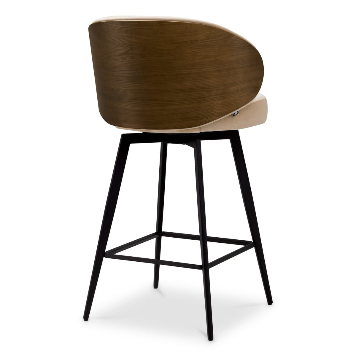 Eichholtz Dining Sabino Beige Counter Stool Camerota House of Isabella UK