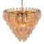 Eichholtz Lighting Amber Glass - S Chandelier Benini House of Isabella UK