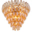 Eichholtz Lighting Amber Glass - S Chandelier Benini House of Isabella UK