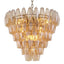 Eichholtz Lighting Amber Glass - S Chandelier Benini House of Isabella UK