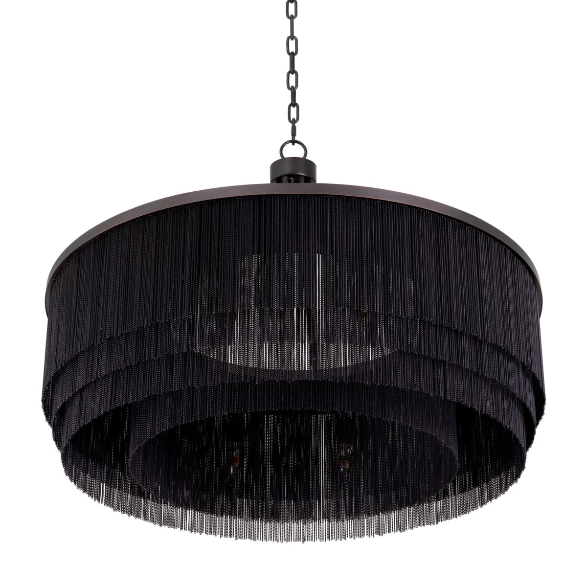 Eichholtz Lighting Bronze Highlight Finish Chandelier Tissot L House of Isabella UK
