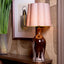 Eichholtz Lighting Brown Drip-Effect Table Lamp Beatriz House of Isabella UK