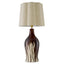 Eichholtz Lighting Brown Drip-Effect Table Lamp Beatriz House of Isabella UK