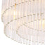 Eichholtz Lighting Ceiling Lamp Hector Nickel finish | clear glass House of Isabella UK