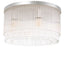 Eichholtz Lighting Ceiling Lamp Hector Nickel finish | clear glass House of Isabella UK
