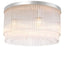 Eichholtz Lighting Ceiling Lamp Hector Nickel finish | clear glass House of Isabella UK