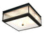Eichholtz Lighting Ceiling Lamp Marly - Bronze Highlight Finish with Frosted Glass House of Isabella UK