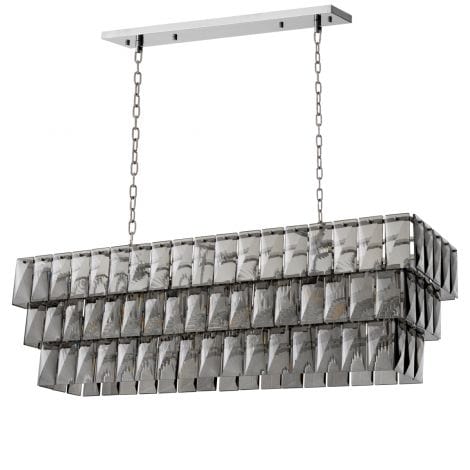 Eichholtz Lighting Chandelier Amazone rectangular House of Isabella UK