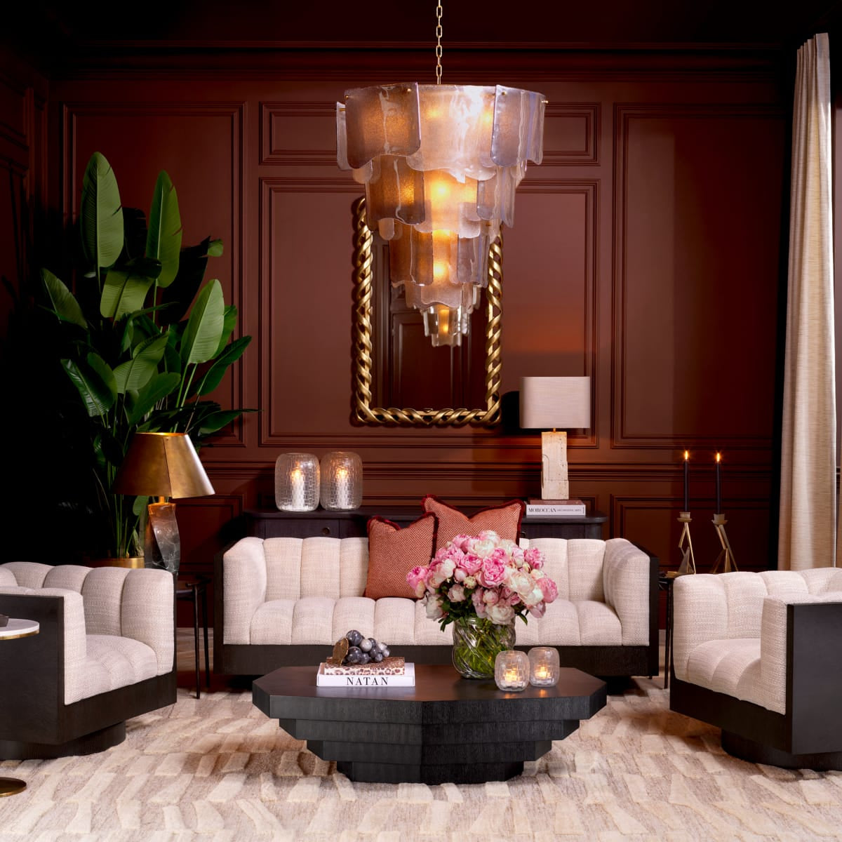 Eichholtz Lighting Chandelier Asinara L House of Isabella UK