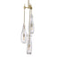 Eichholtz Lighting Chandelier Bellano S Light Brushed Brass House of Isabella UK